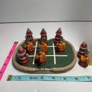 Firefighter Tic Tac Toe Game Novelty